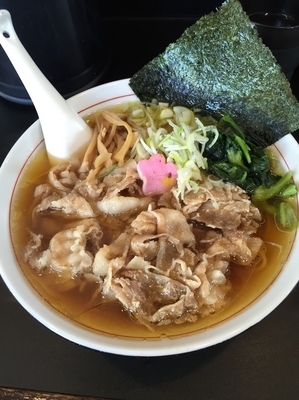 「豚バラ中華そば 780円」@中華そば 壱の写真