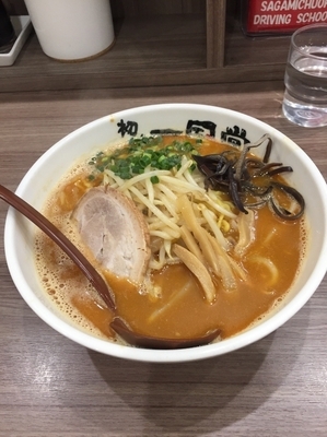 「じゃん辛ラーメン」@らーめん初代一国堂 相模原本店の写真