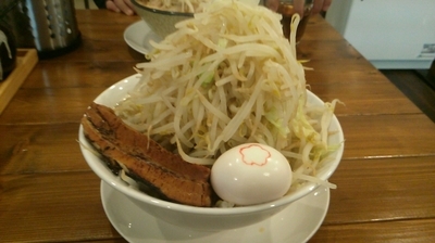 「白富士780円+桜玉100円」@麺処 はいからの写真