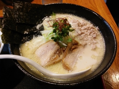 「鶏白湯（塩）秋季限定」@麺屋 鶏口の写真