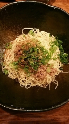 「汁なし担担麺」@汁なし担担麺専門 キング軒 東京店の写真