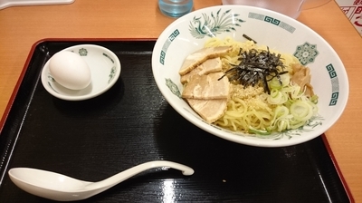 「汁なしラーメン」@日高屋 京急蒲田駅前店の写真