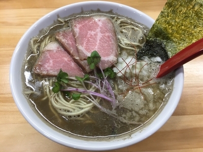 「煮干らーめん【3ニボ】」@めんや天夢の写真