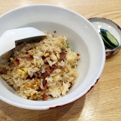 「半炒飯　460円」@来々軒支店の写真