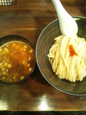 「ＫＡＲＡつけ麺（味玉トッピング）」@麺座 かたぶつの写真