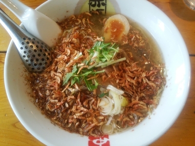 「えび塩（硬め）」@赤坂屋 高崎中居店の写真