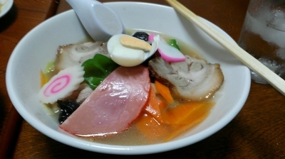「五目そば　800円」@ラーメン みらくの写真