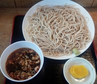 「「天もり600円」特盛２玉150円増」@そばのやまっくの写真