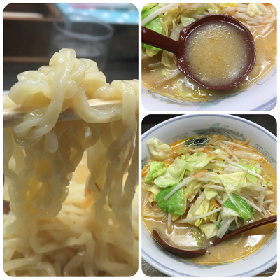 「野菜ラーメン(みそ)¥740」@がんばり屋の写真