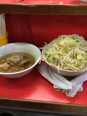 「大ブタ麺増し」@ラーメン二郎 三田本店の写真