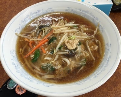 「サンマーメン・半チャーハンセット（￥940）」@中華飯店 果林の写真