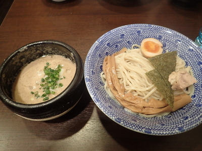 「鶏白湯魚介つけ麺　880円」@麺や 蒼輝 AOIKAGAYAKIの写真
