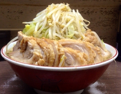 「ラーメン小豚ｗ　890円」@ラーメン二郎 横浜関内店の写真
