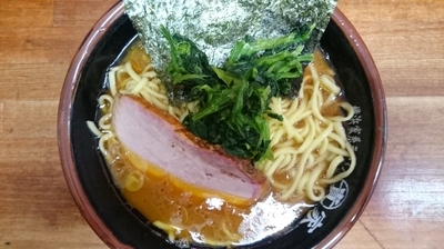 「ラーメン ￥650(ライスサービス)」@家系ラーメン ○貴家の写真