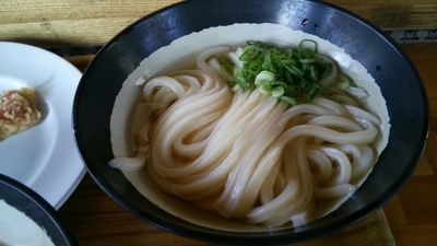 「かけ（小）」@山越うどんの写真