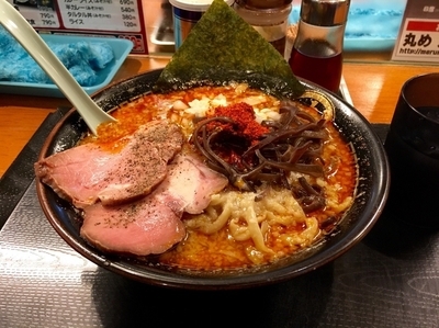 「辛醬ラーメン  ¥800」@丸め 田無ファミリーランド店の写真