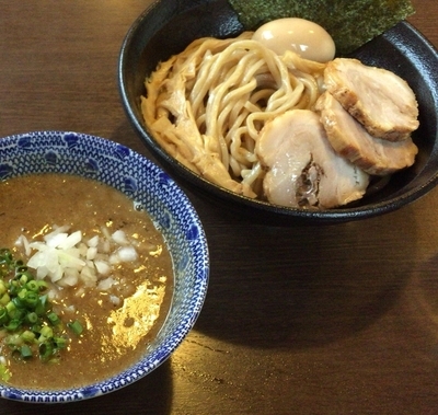 「特製豚骨煮干つけ麺」@つけ麺 弥七の写真
