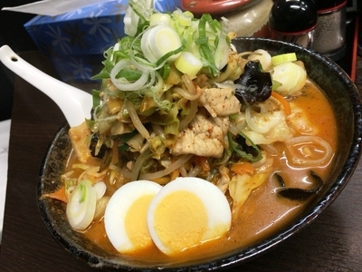 「五目味噌タンメン」@元祖旨辛系タンメン 荒木屋の写真