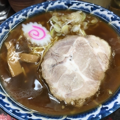 「魚介中華そば（￥680）」@三代目 藤村商店 上野広小路店の写真