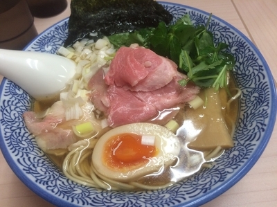 「煮干そば（白）」@中華そば よしかわの写真