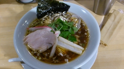 「蛤SOBA(980円)」@むぎとオリーブ マーチエキュート神田万世橋店の写真