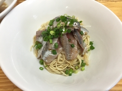 「いわしそば 390円」@中華そば よしかわの写真