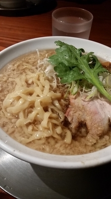 「限定手打ち中華醤油こってり750円」@麺処ぼたん 宇都宮本店の写真