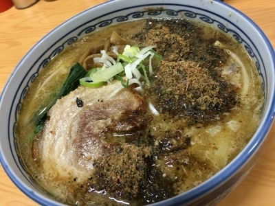 「伊和志の銀+半チャンセット」@本格味噌 仲間の写真