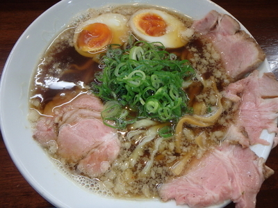 「特製煮干しラーメン(950円)」@らーめん 香澄 阿波座本店の写真