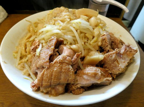 小ラー豚入＋ヤサイニンニクアブラ