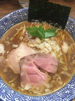 「極上煮干しそば」@煮干しつけ麺 宮元の写真