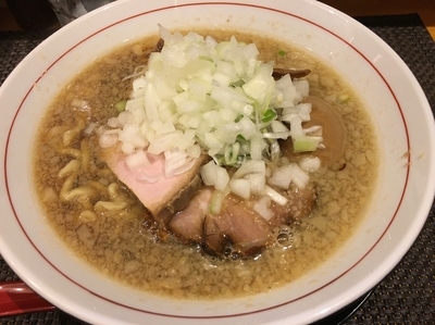 「背脂煮干し  750円」@麺庵ちとせの写真