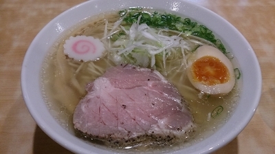 「鶏塩そば」@麺や 蒼 AOIの写真