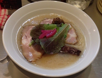 「濃厚ホタテラーメン(850円)」@貝出汁しっぽりラーメン 純子の写真