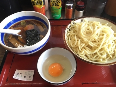「もりそば 温盛 ¥730 + 生卵 ¥50」@武蔵村山大勝軒の写真