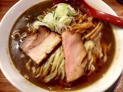 「喜多方らーめん(煮干) 820円（大盛り同価格）」@麺や 七彩 八丁堀店の写真