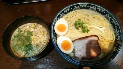 「濃厚魚介豚骨味玉つけ麺(中盛)(あつもり)」@麺処 さとうの写真