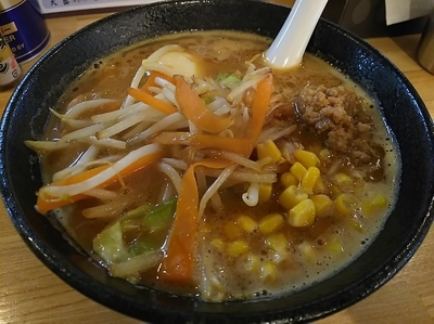 「赤みそとんこつ」@らーめん 月の兎影の写真