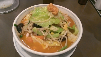 「毎日野菜辛タンメン」@たんめん専門店 百菜 ビナウォーク店の写真