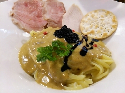 「【限定】フォアグラムースの和えそば1500円」@麺庵 小島流の写真