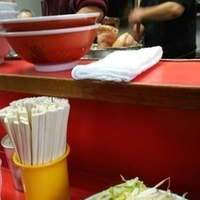 ぶた入りラーメンヤサイニンニク