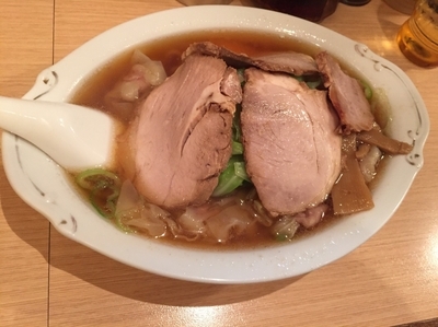 「ワンタン麺（750円）」@らーめん 田丸の写真