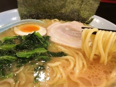 「ラーメン(650円)」@横浜家系らーめん いちばん家 長者町店の写真