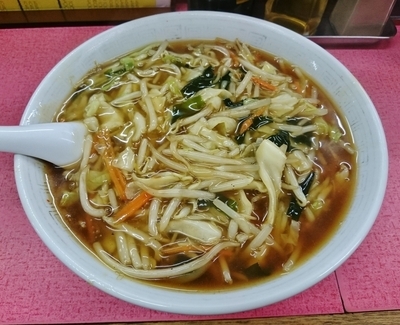 「もやしそば（ランチ） 500円」@中国料理 天水の写真