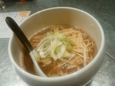 「かけらーめん(並盛・150g)600円」@らぁめん家 有坂の写真