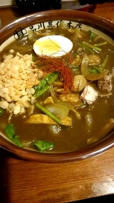 「特製カレーラーメン」@札幌らーめん 品川甚作本店の写真