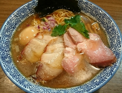 「特製極上煮干しそば 980円」@煮干しつけ麺 宮元の写真
