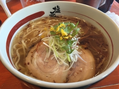 「天然塩ラーメン」@泉佐野 塩元帥の写真