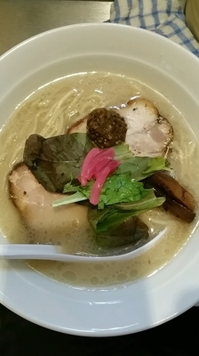 「濃厚ホタテラーメン(限定)」@貝出汁しっぽりラーメン 純子の写真