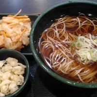 かけそば＋かきあげ　（320円＋無料クーポン）